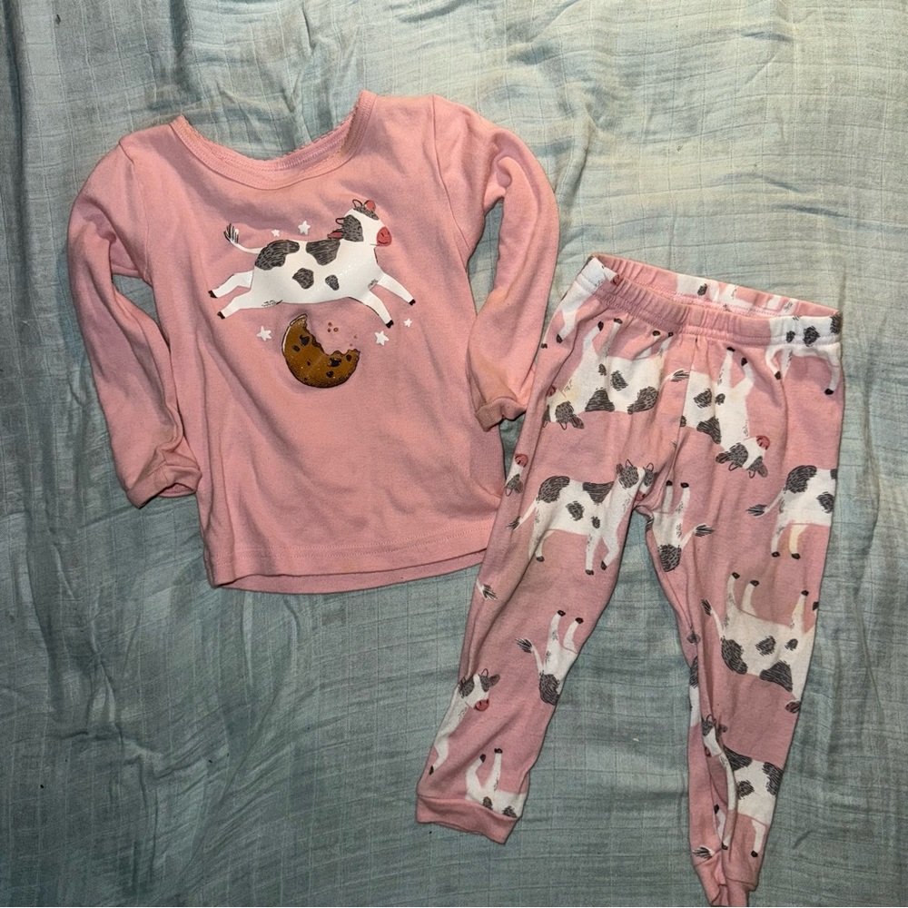 2 Carter's Cookie Pajama Sets